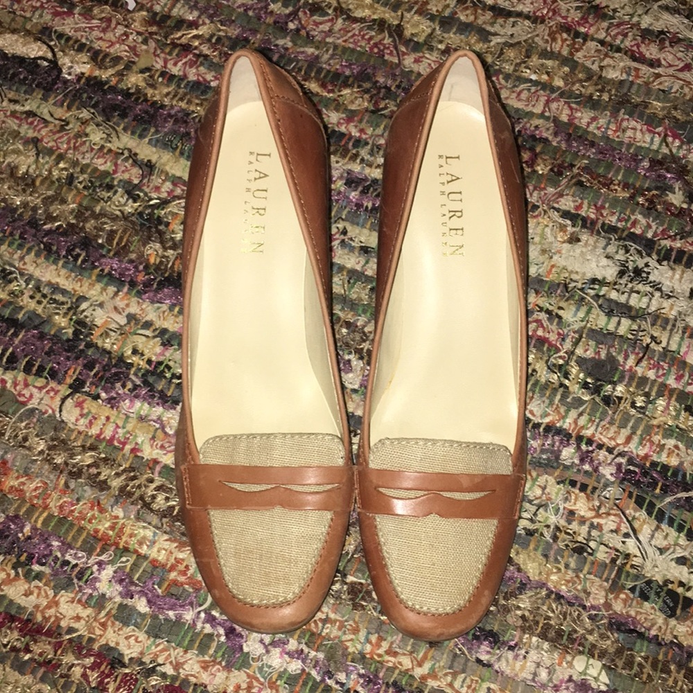 Ralph Lauren Limited Edition Penny Loafer Heels